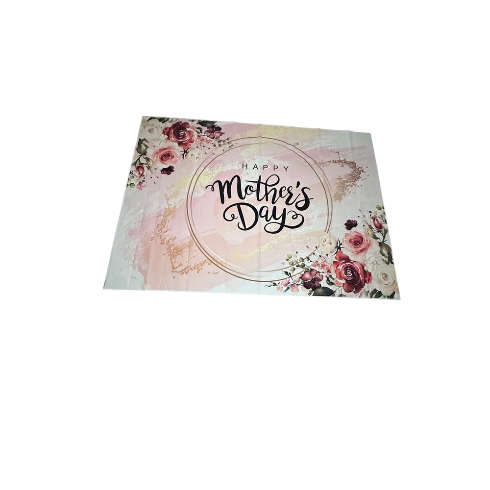Happy Mothers Day Floral Photography Backdrop Mother Gift Party Decor